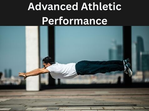 Advanced 3 minute workout no equipment showing elite athlete performing explosive plyometric training for peak athletic performance