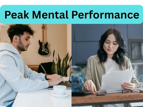 Two focused professionals collaborating intensely on documents and laptop in modern office workspace