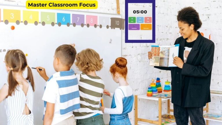 Master classroom focus using a 5 minute online timer for behavior management strategies