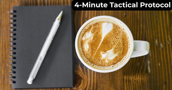4 minute timer for productivity and focus reset